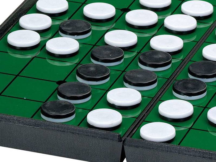 Cayro Reverschip Magnétique Moyen - Jeu de Société Magnétique en Plastique pour 2 Joueurs - Âge Recommandé 7 Ans