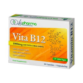 LB PHARMA VITA B12 30 capsules
