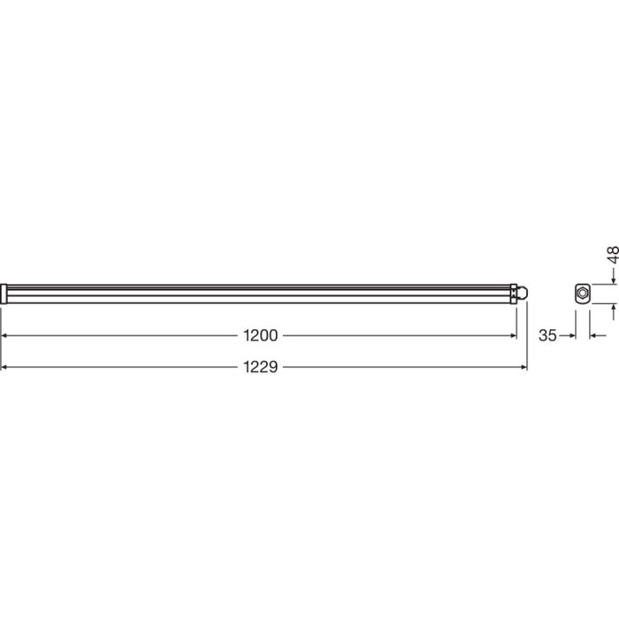 Ledvance Luminaire Étanche 36W 4000Lm 4000K IP65 Ledvance Luminaire Étanche 36W 4000Lm 4000K IP65