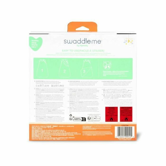 Ingenuity Gigoteuse d'Emmaillotage SwaddleMe Night Sack Sleeper Motif étoile Ingenuity Gigoteuse d'Emmaillotage SwaddleMe Night Sack Sleeper Motif étoile