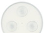 Berilo Miroir à Ventouse Grossissant Blanc 17 x 2 x 17 cm (Set de 24)