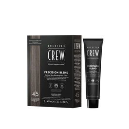 American Crew Precision Blend Medium Natural 4-5 Shampoing Colorant 3x40 mL