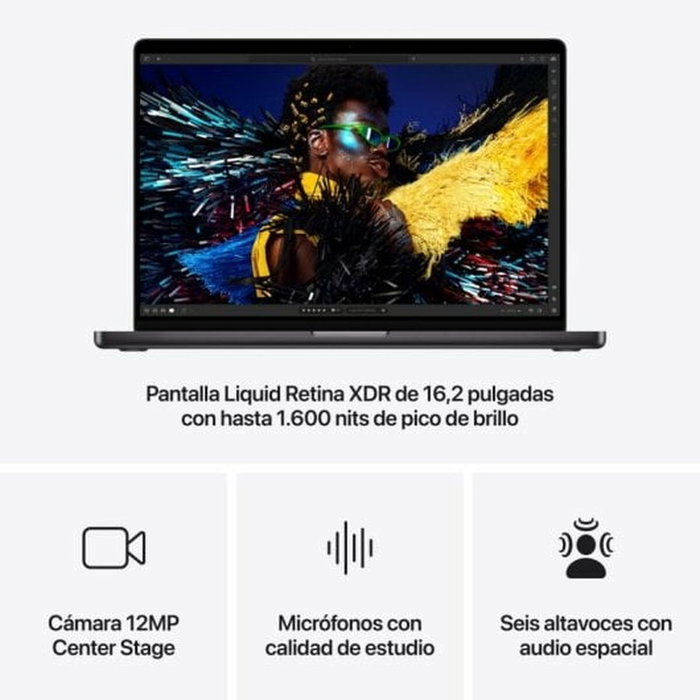 Apple MacBook Pro 16 Noir spatial (M4 Max, 48 GB RAM, 1 TB SSD) Apple MacBook Pro 16 Noir spatial (M4 Max, 48 GB RAM, 1 TB SSD)