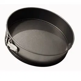 Baumalu Moule à charnières 20 cm pour gâteaux et pâtisseries, acier antiadhésif anthracite, compatible tous fours