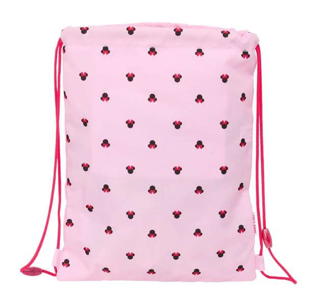Safta Saco Plano Junior Minnie Mouse "Naive" 26x34x1cm - Sac à dos enfant Minnie 3 ans