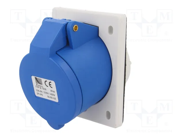 PAWBOL Socle femelle d'alimentation AC 32A 400V AC 6H PAWBOL Socle femelle d'alimentation AC 32A 400V AC 6H