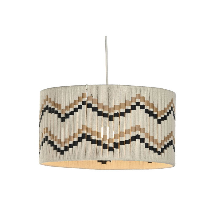 Suspension Home ESPRIT Bicolore Raphia 50 W 39 x 39 x 21 cm Suspension Home ESPRIT Bicolore Raphia 50 W 39 x 39 x 21 cm