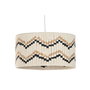 Suspension Home ESPRIT Bicolore Raphia 50 W 39 x 39 x 21 cm