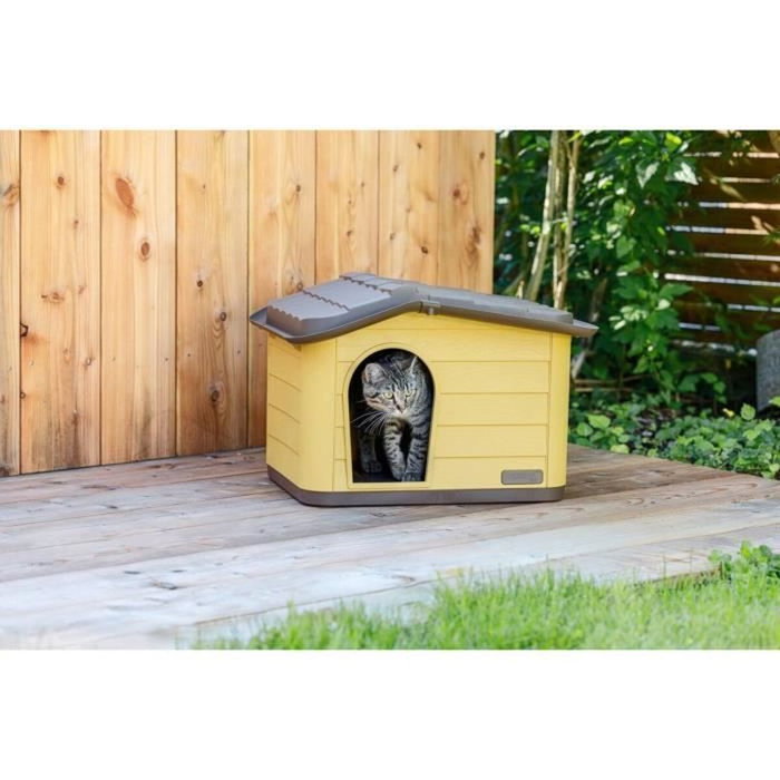 Kerbl Paola Eco Maisonnette Jaune 60 x 51 x 41 cm