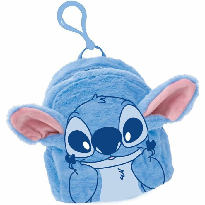 Portefeuille Stitch Bleu 9,5 x 11 x 3 cm