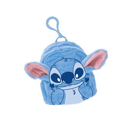 Cerdá Porte-monnaie peluche Stitch personnage Disney (9.5 x 11 x 3 cm) pour enfant - Bleu