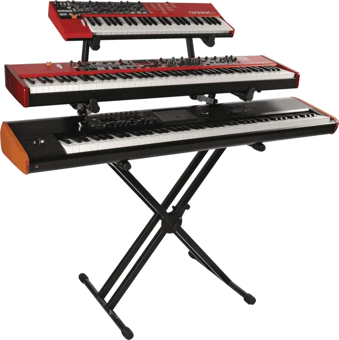 QUIKLOK QL723 Support Clavier Format X 3 Niveaux Double Profil Noir QUIKLOK QL723 Support Clavier Format X 3 Niveaux Double Profil Noir