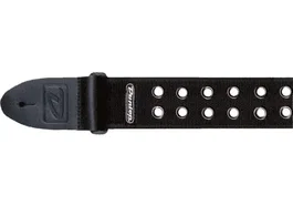 Dunlop Sangle Classic noire pour guitare et basse avec œillets