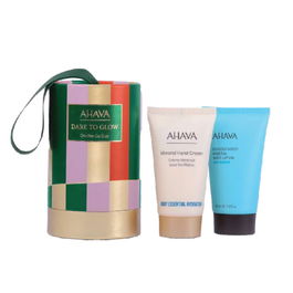 Ahava Coffret Soin Hydratant Crème Mains et Lotion Corps Mineral Sea Kissed, 2x40 ml - Peau