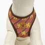Cerdá Arnés T4M:M/L Harnais Premium pour Chien Taille M/L Thème Harry Potter Gryffindor - Rouge Foncé