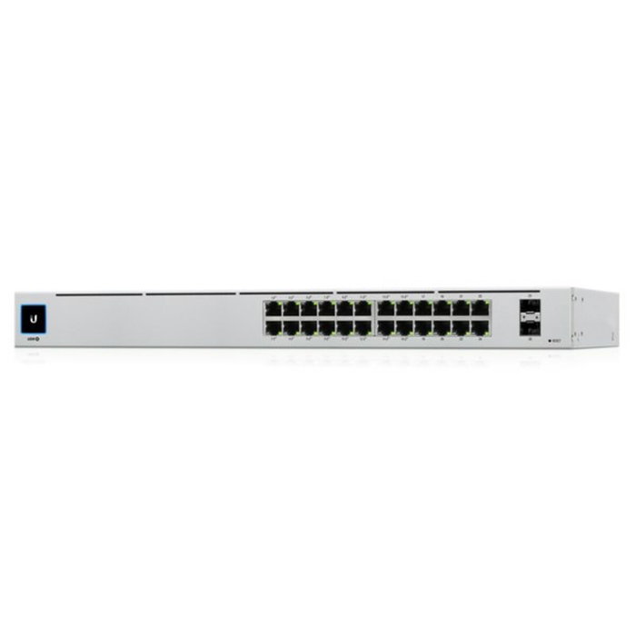 Ubiquiti UniFi USW-24 Switch de réseau 24 ports Gigabit avec écran tactile 1,3 pouces