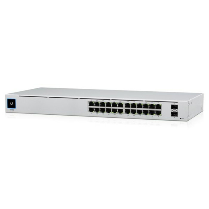 Ubiquiti UniFi USW-24 Switch de réseau 24 ports Gigabit avec écran tactile 1,3 pouces