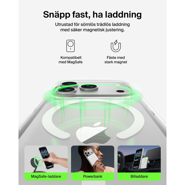 Protection pour téléphone portable Belkin iPhone 17 Pro Transparent