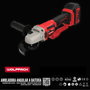 WOLFPACK LINEA PROFESIONAL Amoladora 20V 4Ah avec maletín