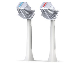 Balene by Bexident Duotech Sonic Têtes de brosse à dents sonique remplaçables (2 unités) – Dureté moyenne – Marque Isdin