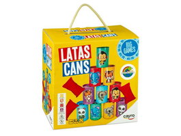 Cayro Juego latas 10 pièces, jeu de construction en métal avec 10 canettes, dimensions 7.5 x 11.7 x 2.5 cm, à partir de 3 ans