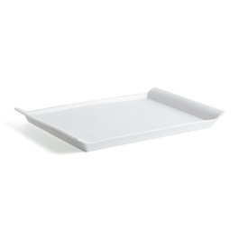 Quid Plat Rectangulaire Gastro Fresh en Porcelaine Blanche 36x25 cm