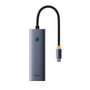 Baseus UltraJoy Series Hub USB-C 4 ports USB 3.0 Gris