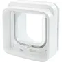 Sureflap Chatière Électronique Connectée avec Application - Contrôle d'Accès par Puce pour Chat - Dimensions 142 mm x 120 mm - Blanc