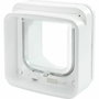Sureflap Chatière à Puce électronique Connectée - Blanc - 142 mm x 120 mm (Livré sans le Hub)