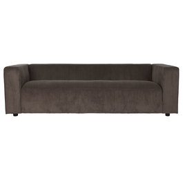 Canapé Home ESPRIT Marron Moderne 224 x 95,5 x 66,5 cm