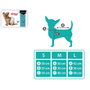 BigBuy Pets Déguisement Tutu Blanc Taille M pour Animal