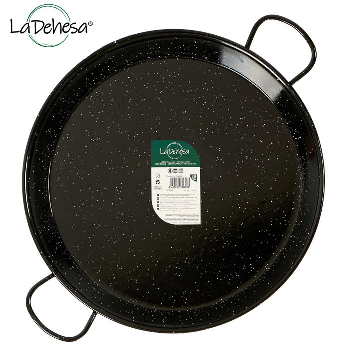 La Dehesa Paellera émaillée 55 cm acier 16 portions noir (Set de 4) La Dehesa Paellera émaillée 55 cm acier 16 portions noir (Set de 4)