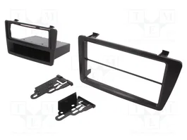 METRA Cadre de radio pour Honda Civic SI 2002-2005, 1 DIN / 2 DIN, noir mat
