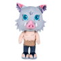 SELECTA VISION - Peluche Inosuke Hashibira Demon Slayer Kimetsu no Yaiba 27 cm - Figurine douce officielle