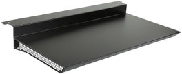 Lanview Étagère extérieure 19 pouces Noire