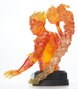 Diamond Select Toys Buste Mini Antorcha Humaine Résine Translucide 40 cm Édition Limitée 2000 Pièces Figurine Marvel Comic