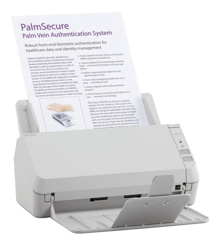 Fujitsu SP-1130N Scanner A4 ADF Duplex 30 ppm 60 ipm USB 3.2 Ethernet