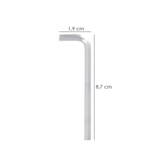 WOLFPACK LINEA PROFESIONAL Clé Allen longue 2,5 mm