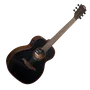 LAG Guitare Acoustique de Voyage A/E - Finition Blue Wave 1