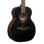 LAG Guitare Acoustique de Voyage A/E - Finition Blue Wave 1