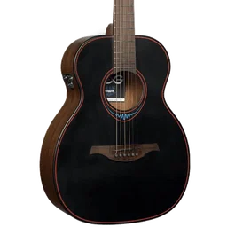 LAG Guitare Acoustique Travel A/E Blue Wave