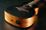 LAG Guitare Acoustique de Voyage A/E - Finition Blue Wave 1