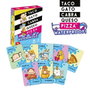 Lúdilo - Jeu de cartes Taco, Gato Waterproof 89026 pour 7 ans et plus - Jeu de rapidité et d'attention, version étanche
