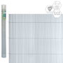 BigBuy Garden Canisse Gris PVC 3 x 1,5 cm