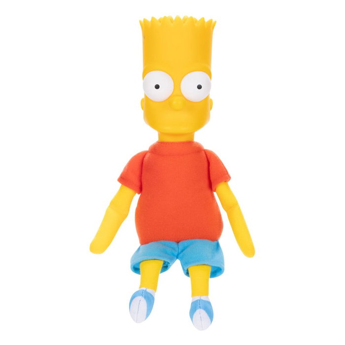JAKKS PACIFIC Peluche parlante Bart Simpson, version anglaise, 33 cm