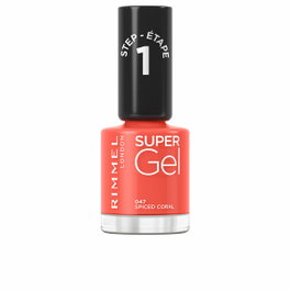Rimmel London Vernis à ongles SUPER GEL 047-corail épicé, 12 ml