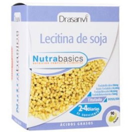 Drasanvi Nutrabasics Lécithine de Soja 540 mg, 90 Perles
