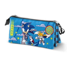 Karactermania Sonic Ptodo Triple Go Bleu