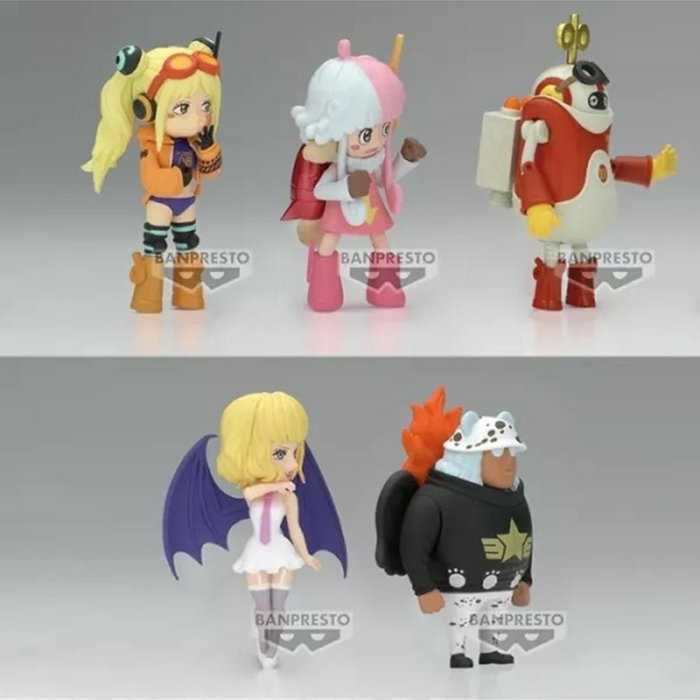 Banpresto Figurine One Piece World Collectable - Set Egghead 5 - 7 cm - Lot de 12 Personnages Banpresto Figurine One Piece World Collectable - Set Egghead 5 - 7 cm - Lot de 12 Personnages