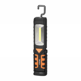 ORNO Lampe torche LED COB 3W + 1W avec crochet et fonction powerbank